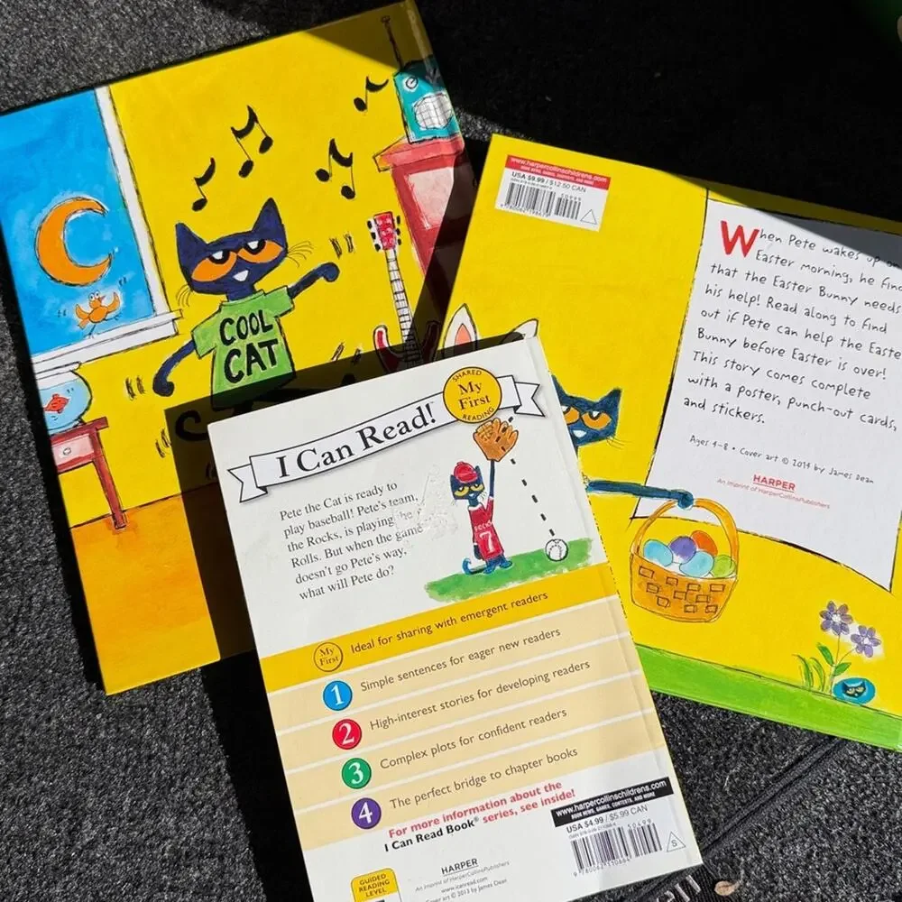 3/$25 🪩 Pete the Cat Story Book Bundle | Toddler + Child Books